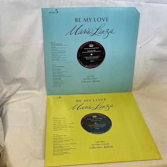 Mario Lanza Be My Love (Vinyl, 1968, 6x LP) Reader's Digest RDA 73-A NM Box Set - Picture 6 of 12